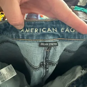 American Eagle distressed stretchy size 6 normcore jeggings thumbnail 2