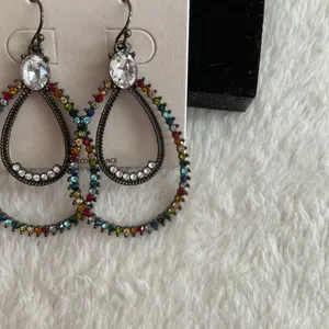Multi Color Double Teardrops Multiple thumbnail 3
