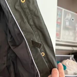 Tommy Hilfiger Women's Olive Green Utility Jacket Gold‎ Hardware Zip Size S FLAW thumbnail 7