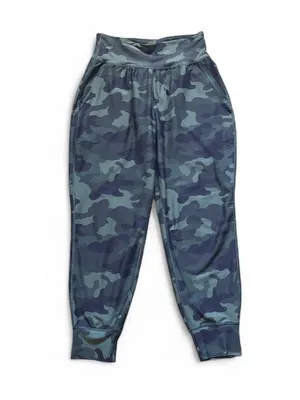 Old Navy Powersoft High-Rise Camo Jogger Olive & Black Athletic Women’s Size Med thumbnail 4