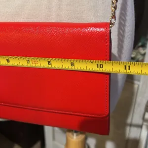 Nordstrom red Crossbody purse clutch thumbnail 12