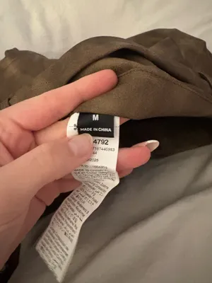 SheIn Brown suade skort thumbnail 3