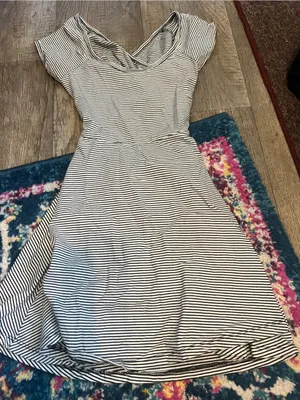 Brandy Melville black and white skater dress thumbnail 4