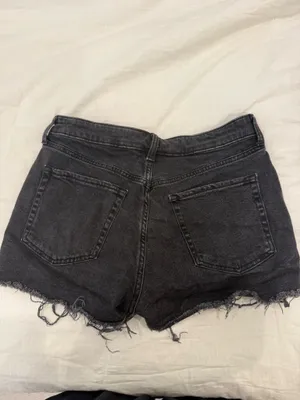 Old Navy Denim Shorts Black thumbnail 2