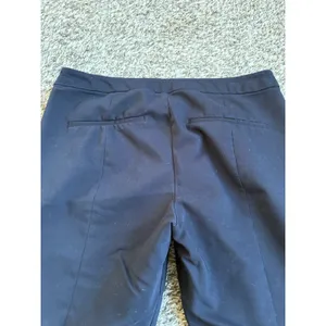 Old Navy Women's Black Solid Twill Dress Pants Slim Skinny Stretch Pockets Mid thumbnail 7