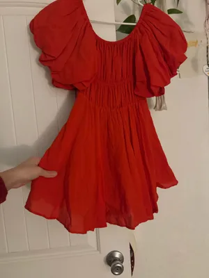 Princess Polly Red Halton Mini Dress thumbnail 6