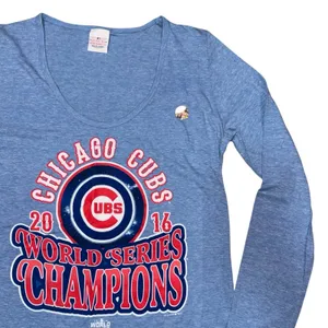 Genuine Merchandise Chicago Cubs Women's Long Sleeve Large thumbnail 13