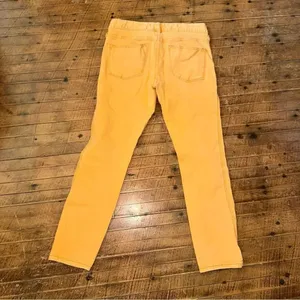Free People Orange Ankle Cropped Pants thumbnail 3