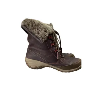 Cushe Brand Women's Winter Boot with Brown Leather & Faux Fur Liner‎ Sz 6 thumbnail 8