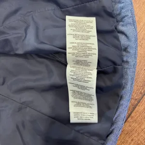 Columbia Outdoor Gorpcore Work Womens XS Blue Quilted Striped Puffer Vest EUC thumbnail 8