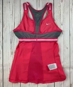 Nike Dri-Fit Racerback Melon Color Size M thumbnail 4