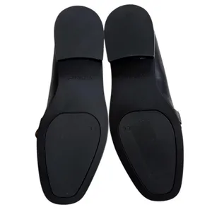 Like New Vionic Leather Mizelle Chain Link Loafers Black Size 6 Retail $139.95 thumbnail 7