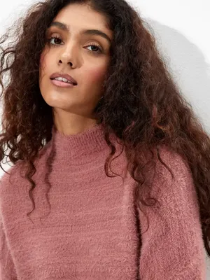American eagle cropped turtle neck sweater thumbnail 2