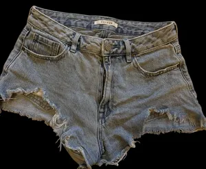 Pacsun High Rise Denim Festival Jean Shorts Size 27 Coachella thumbnail 1