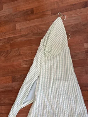 Asymmetrical Dress Green thumbnail 3