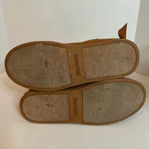 Juicy Couture Kaori Boots Faux Suede Fur Lined Tan/Chestnut Size 9. Ribbons Bows thumbnail 13