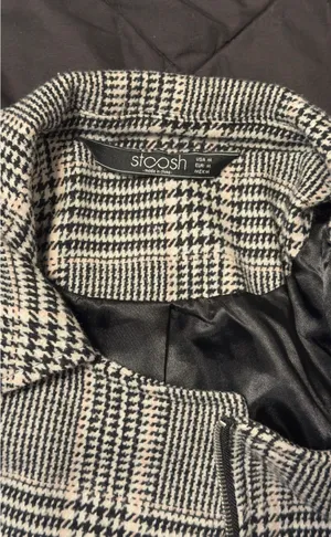 Stoosh Black And White Cropped Jacket thumbnail 2