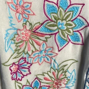 Flying Tomato Sleeveless Embroidered Waist Lined Goddess Maxi Dress Size Medium thumbnail 4