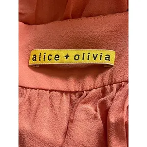 Alice and‎ Olivia Beaded Silk Dress thumbnail 8