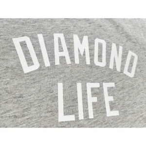 NWT Diamond Supply Co. Women's Logo Shirt Top Skateboarding Life Gray Sz‎ Large thumbnail 10