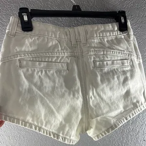 Free People Sweet Surrender White Jean Shorts thumbnail 9