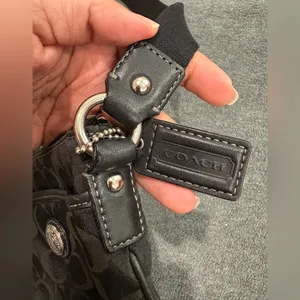 Coach Black Signature Crossbody Bag thumbnail 12
