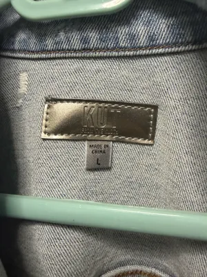 Kut From The Kloth Denim jacket Women’s Large thumbnail 5