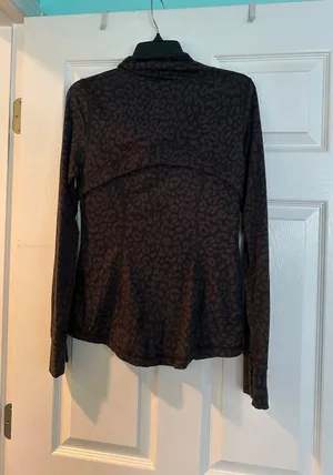 activewear jacket Black thumbnail 2