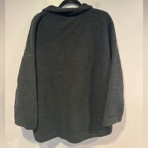 Aerie Sherpa‎ quarter button sweatshirt thumbnail 3