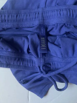 Skims Women’s Ribbed Sleep Lounge Shorts M thumbnail 3