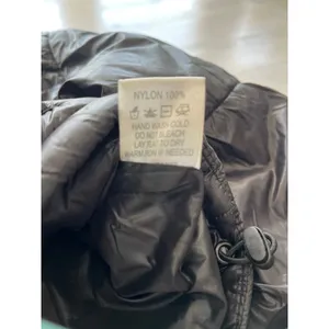 ANWND Cropped‎ Puffer Jacket Full Zip Quilted Lightweight Black Size S thumbnail 2