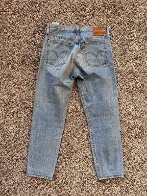 Levi’s Wedgie Straight Ankle Jeans thumbnail 6
