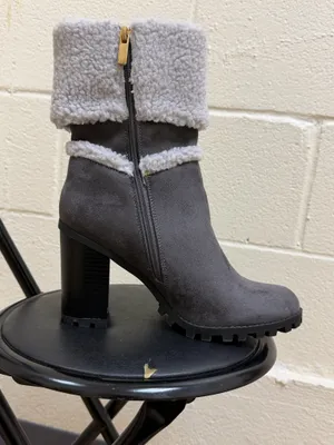ZBY winter boots Gray Size 8.5 thumbnail 6