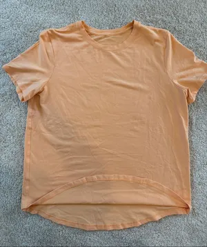 lululemon orange tee thumbnail 1