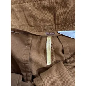 Free People Khaki‎ High Rise Pleated Pants – Size 6 thumbnail 2