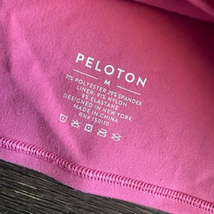 Peloton Pink Strappy Crop Top size medium thumbnail 2