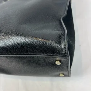 Kate Spade NY Carena Kay Street Pebble Handbag Black Leather Satchel Bag Tote thumbnail 10