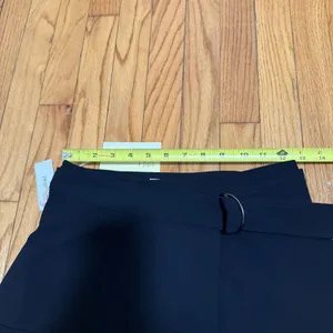 Wilfred Aritzia NEW Hana Crepe high-rise cargo wrap midi Black Skirt Size‎ 2XS thumbnail 7