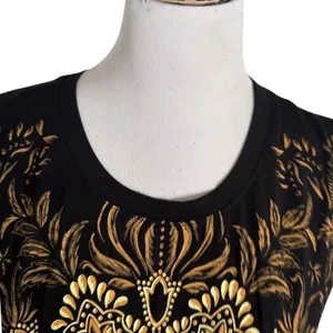 Disney Beauty and The Beast Tee Women Size S Black Gold Sleeveless Shirt NEW‎ thumbnail 4