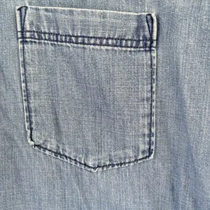 Abercrombie & Fitch Womens Denim Button Down Shirt‎ Medium Wash Long Sleeve Top thumbnail 5