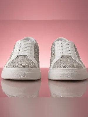 Rhinestone & Crystal Bling Soda Zeno-G shoe women’s size 9 thumbnail 2