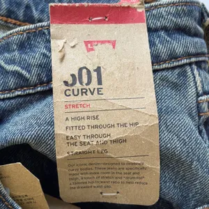 Levis 501 Curve Stretch High Rise Straight‎ Leg Blue Embellished Jeans 30x30 thumbnail 11