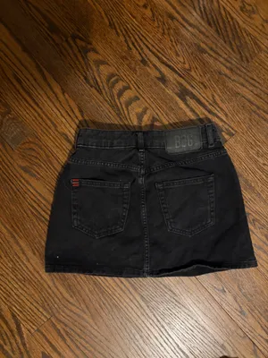 Urban Outfitters Black Jean Skirt thumbnail 2