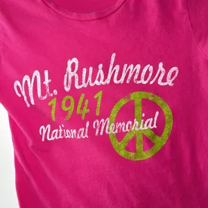 Mt. Rushmore Shirt Pink Size M thumbnail 3