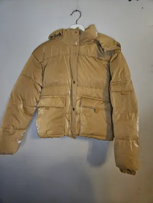 How Dare U Outerwear Pocketed Zip-Up Puffer Jacket with Removable Hood thumbnail 15