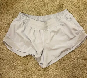 Lululemon Lavendar 2.5" Hotty Hot Shorts thumbnail 1