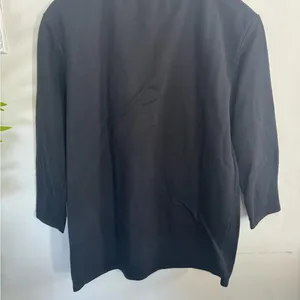 First I Need Coffee Black Graphic Tunic Size M thumbnail 3