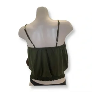 Parallel Skies Size Small Hunter Green With Elastic Waist & Adjustable StrapsNew thumbnail 3