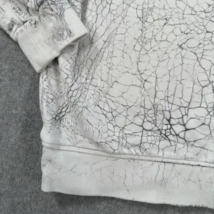 Lululemon Perfectly Oversized Crew Sweatshirt Women's 8 White/Gray Pattern thumbnail 8