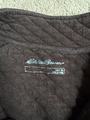 Eddie Bauer Quilted Pullover – Men’s XL thumbnail 3